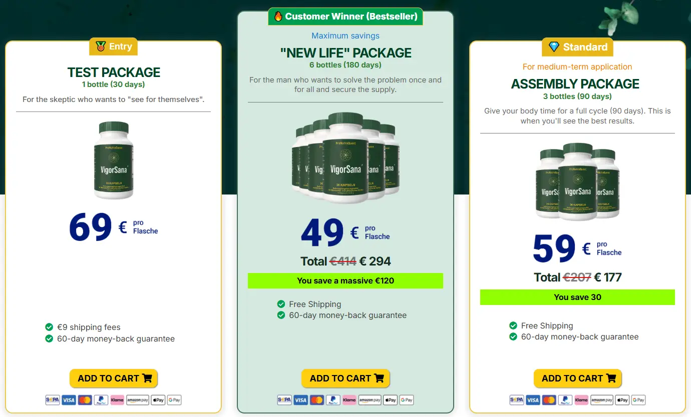 3 Days  VigorSana Offer